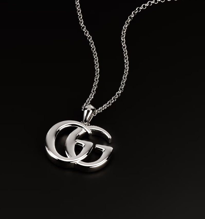 GUCCI GG Marmont pendant necklace