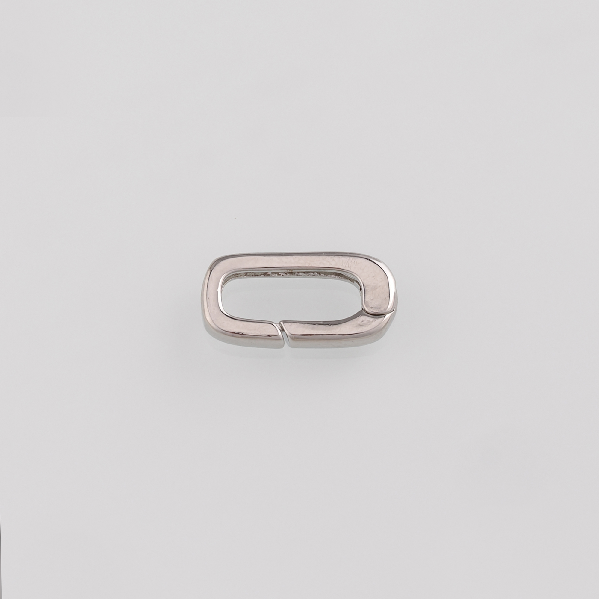 18K Gold Filled Oval Carabiner Clasp,Dainty Snap Buckle Bracelet Necklace for DIY Jewelry Finding Necklace Bracelet