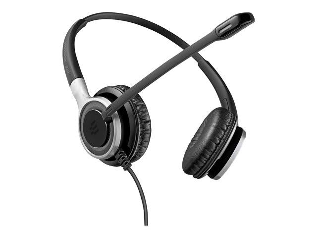 Sennheiser Century SC-660 Binaural NC Headset - Silver