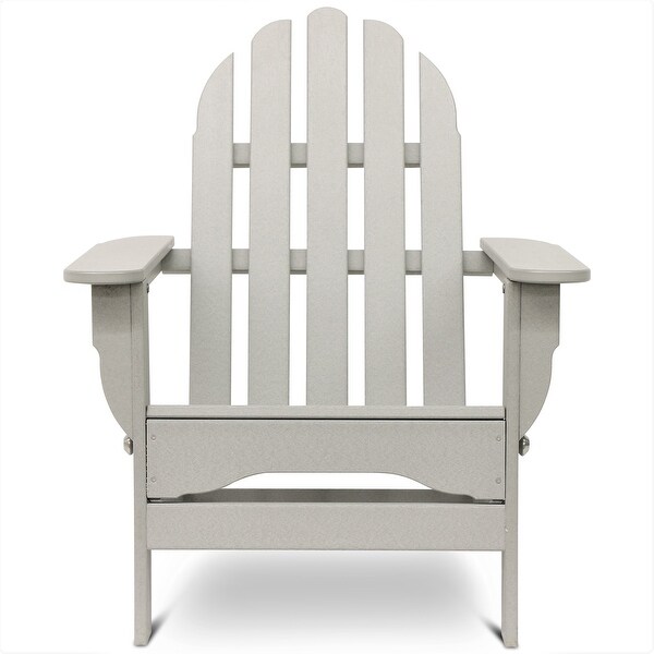 Nelson Recycled Plastic Folding Adirondack Chair by Havenside Home