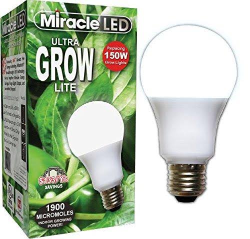 Miracle LED Commercial Hydroponic Ultra Grow Lite - Replaces Up to 150W - Daylig