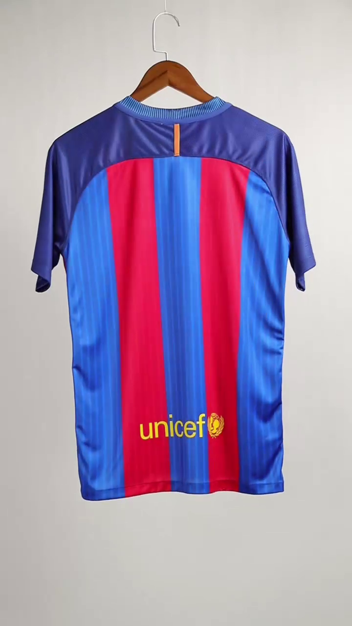 Retro Soccer Jersey Barcelona Home 2016/17