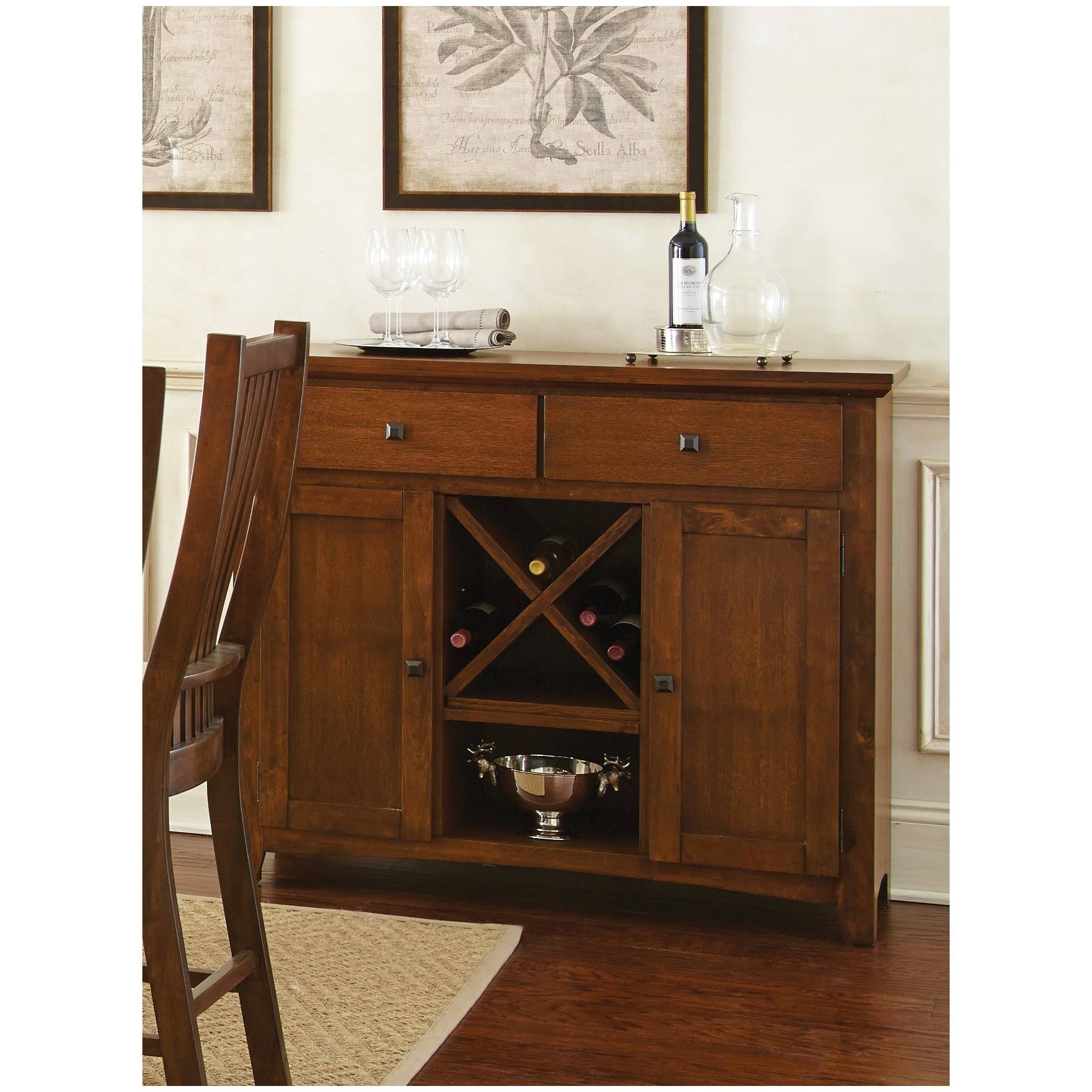 Steve Silver Kayan Oak Server