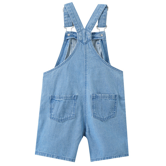 Topolino Mädchen Latzshorts mit Blumen-Applikation