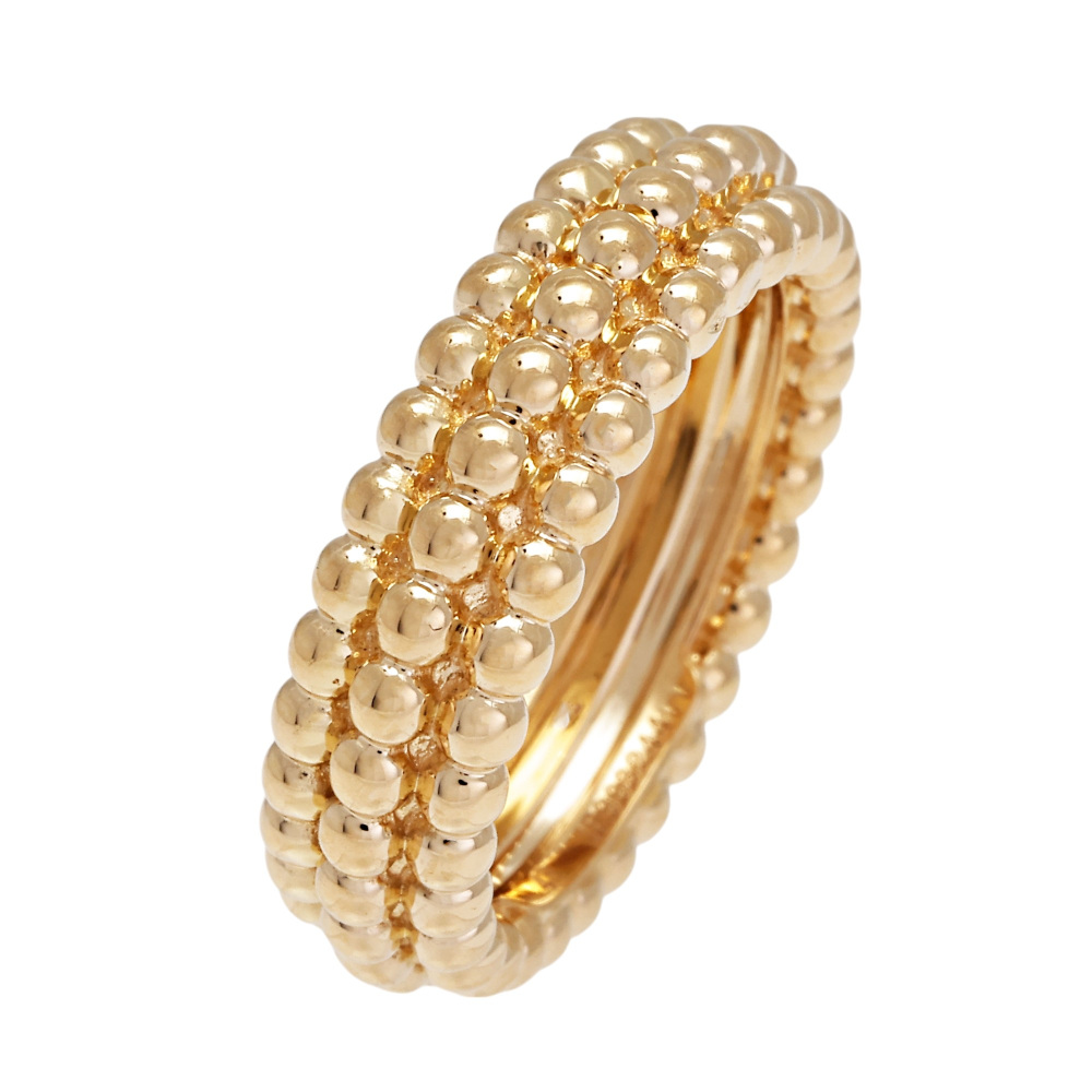 Van Cleef & Arpels Perlet Ring 18K Yellow Gold VCARP0X800