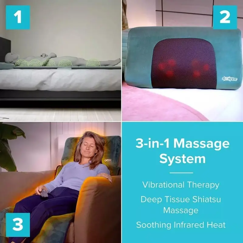 Remedy Whole-Body Massage Therapy System – Cordless Percussion & Vibration Relief Device