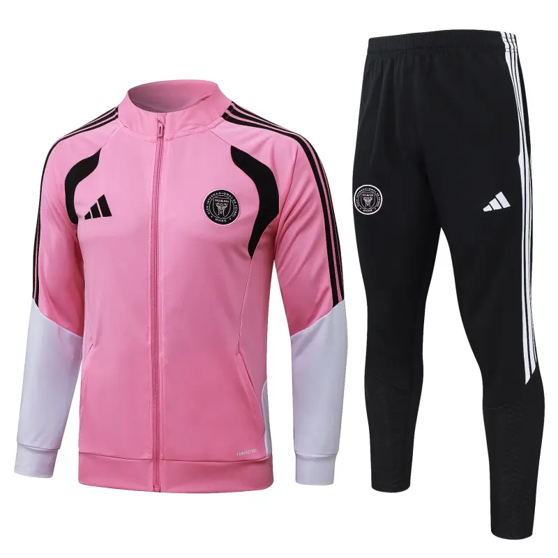 Miami 2627 Full Zippered Training Suit - Pink