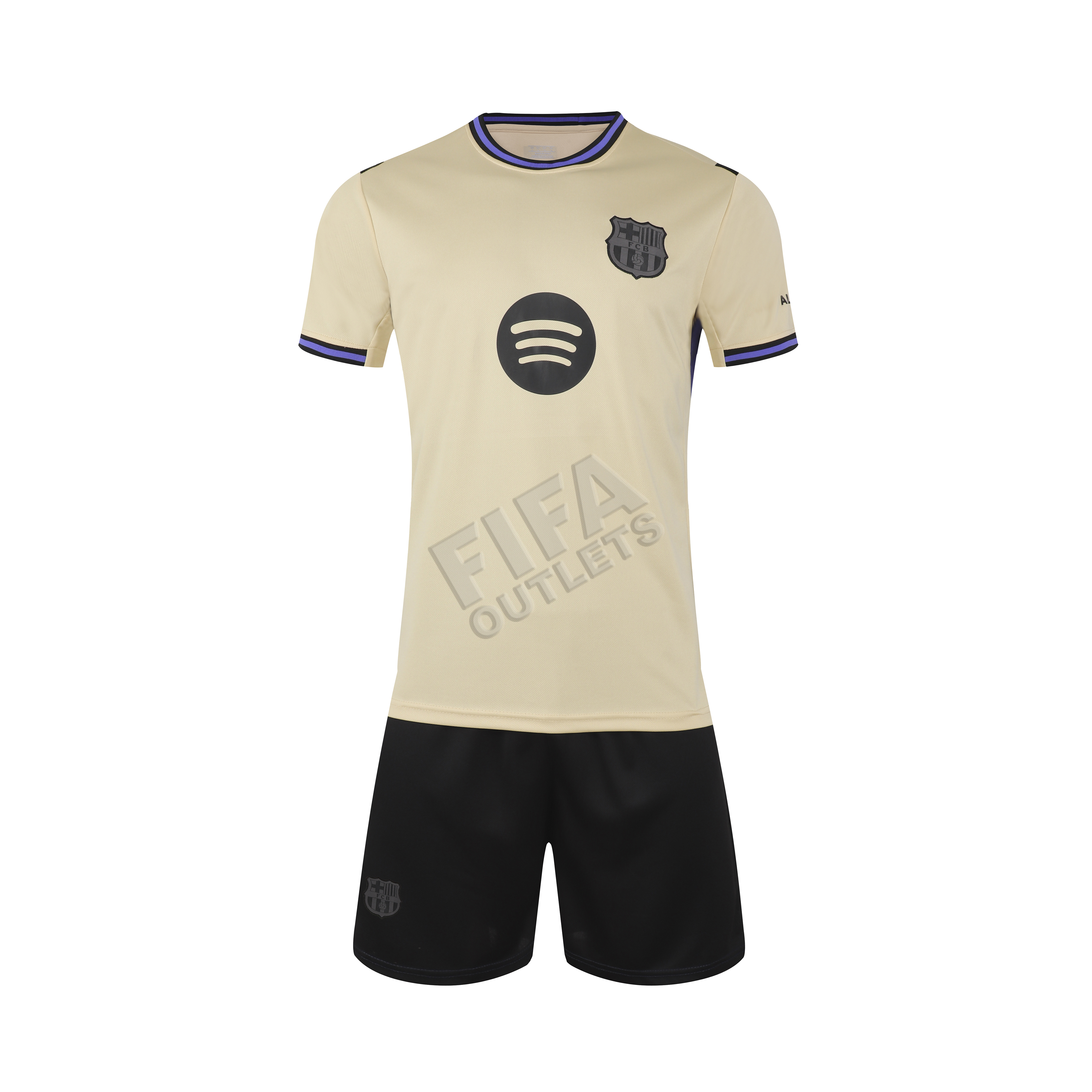 Barcelona Away Stadium Jersey Set 2025-26
