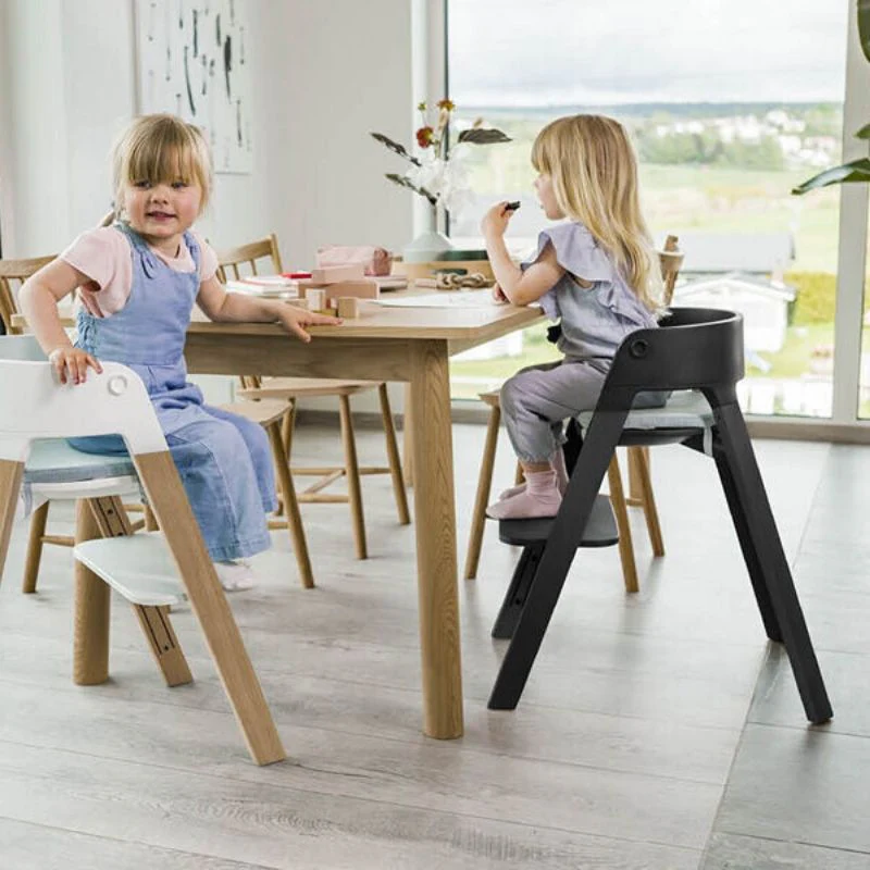 2026 Stokke Steps Adjustable High Chair – Modern Scandinavian Design, Ergonomic & Tool-Free Adjustment, Holds Up to 187 lbs