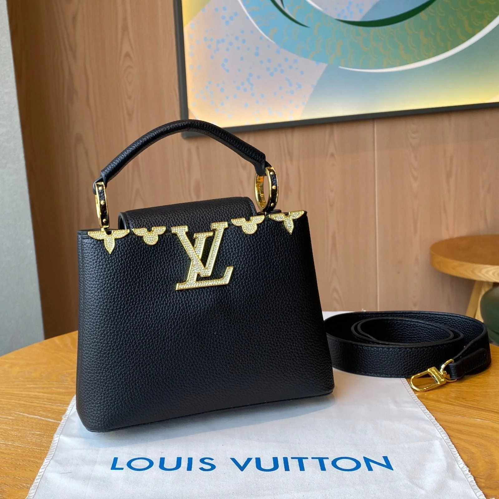 Louis Vuitton Bag | Ćapucines BB Taurillon Black