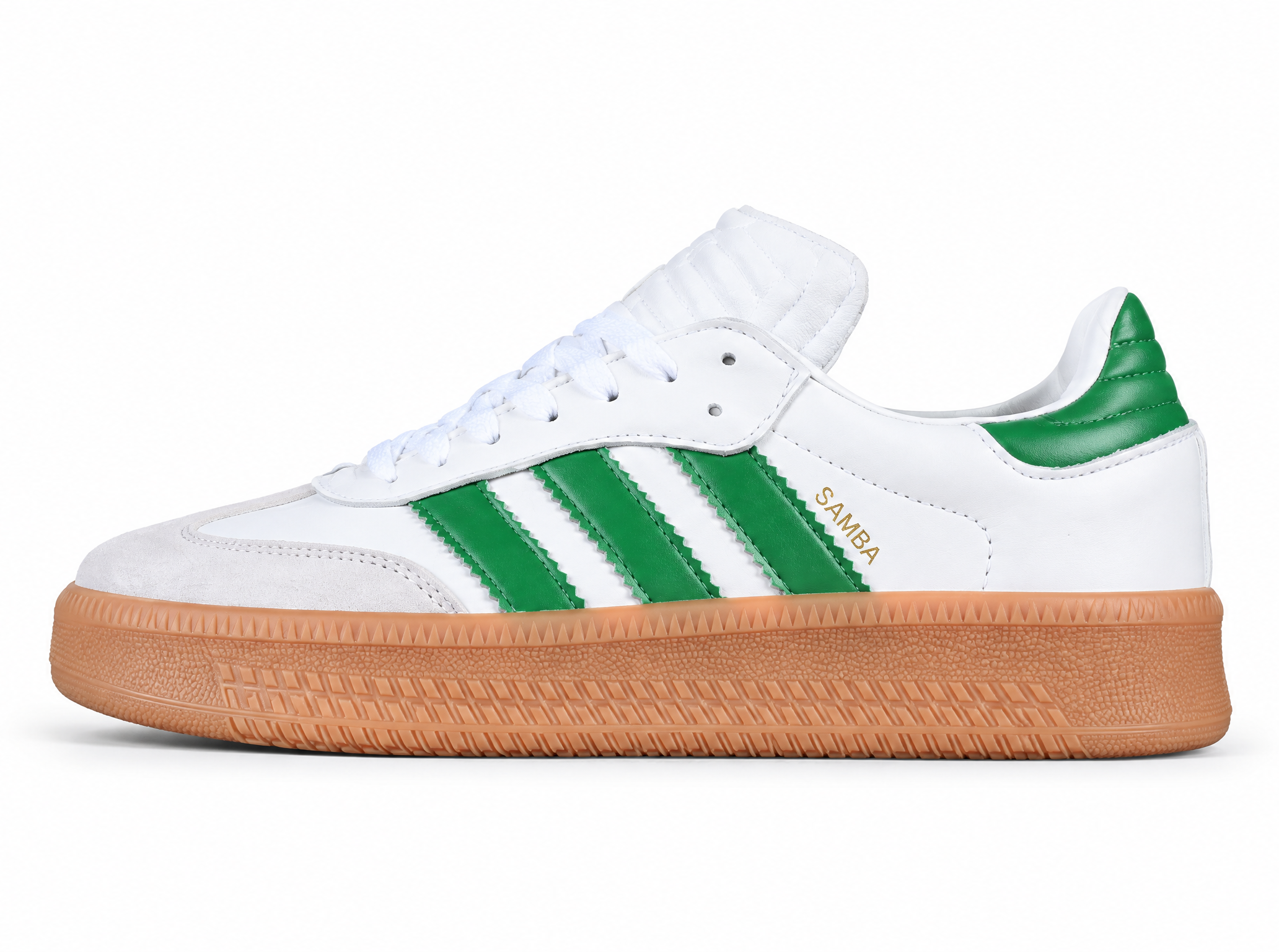 Adidas Samba Xlg White/Green/Brown IE1375