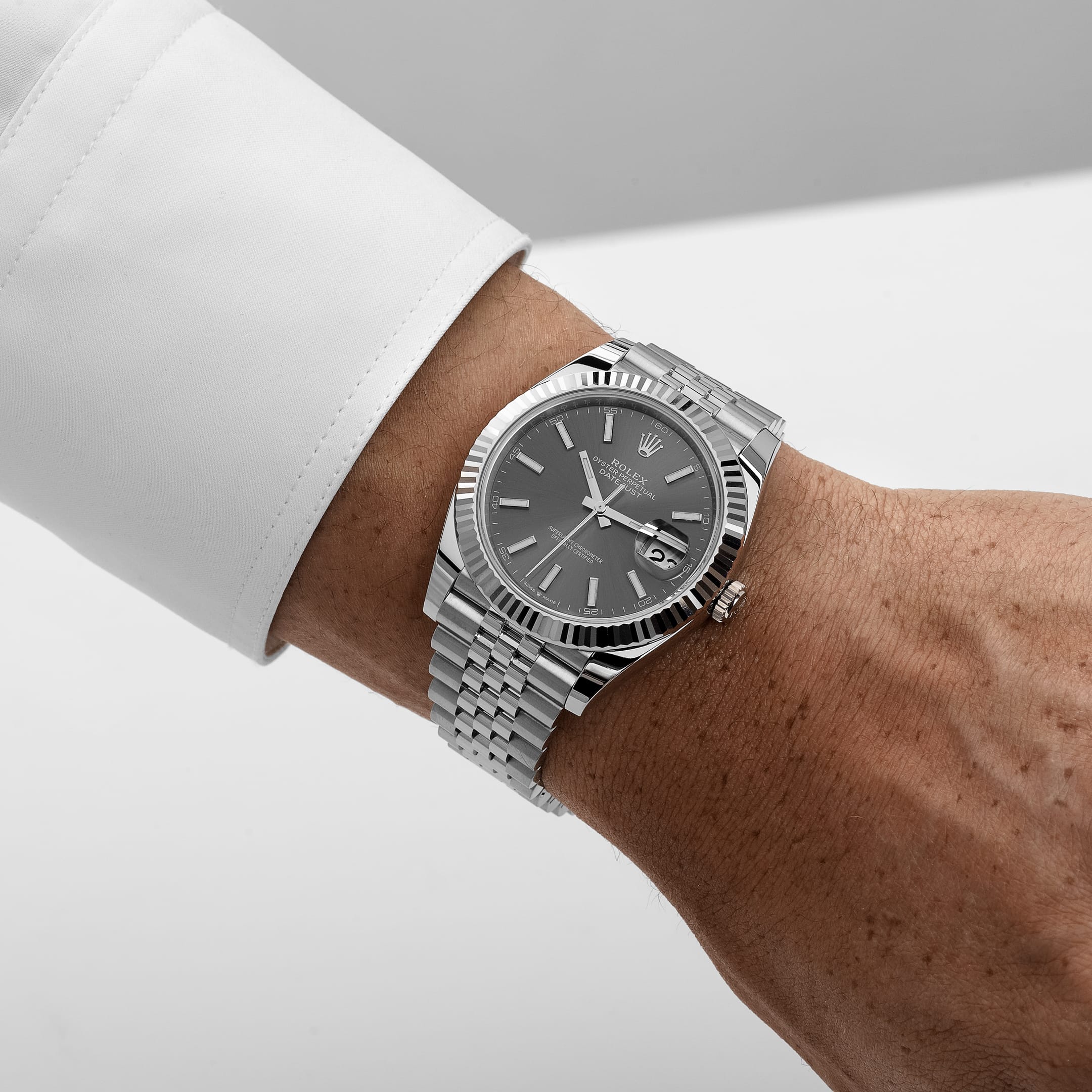 Rolex Datejust 41 126334 Stainless Steel Slate Dial Jubilee (2026)