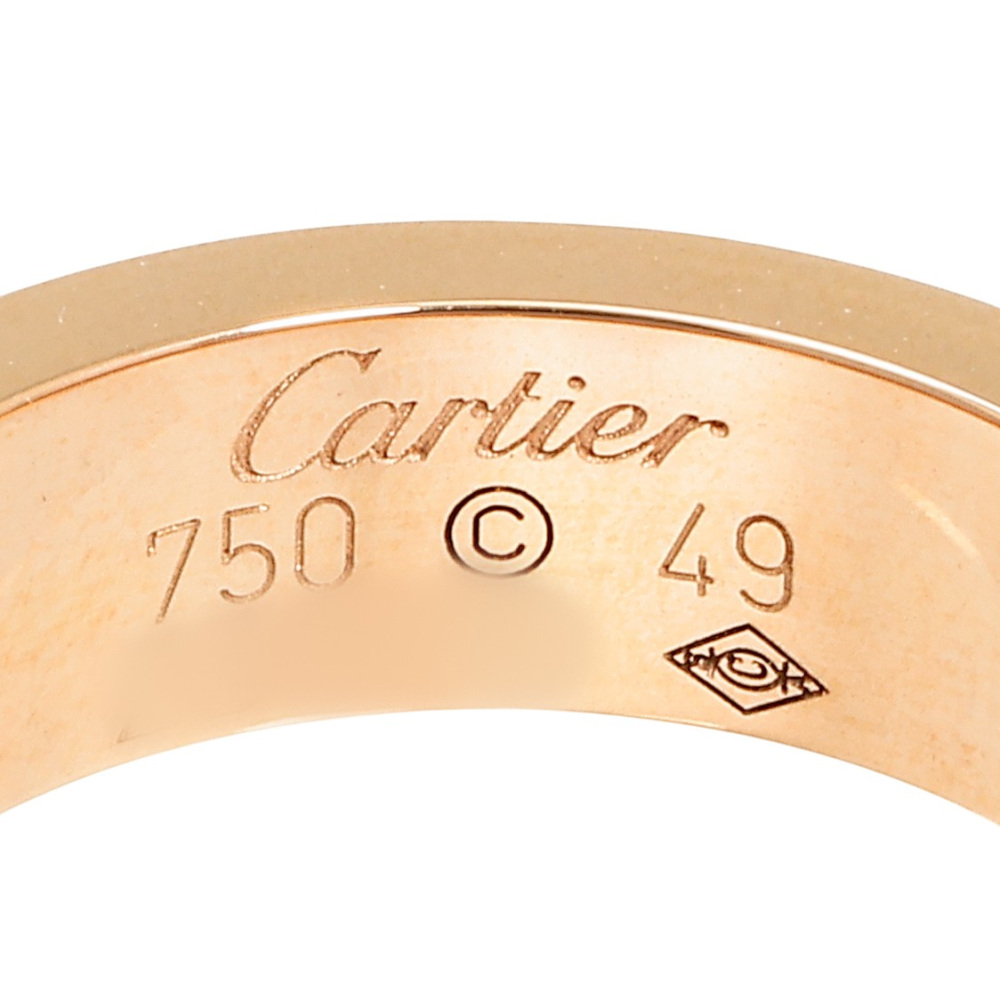 Cartier Love Ring 18K Rose Gold Diamond B4087500
