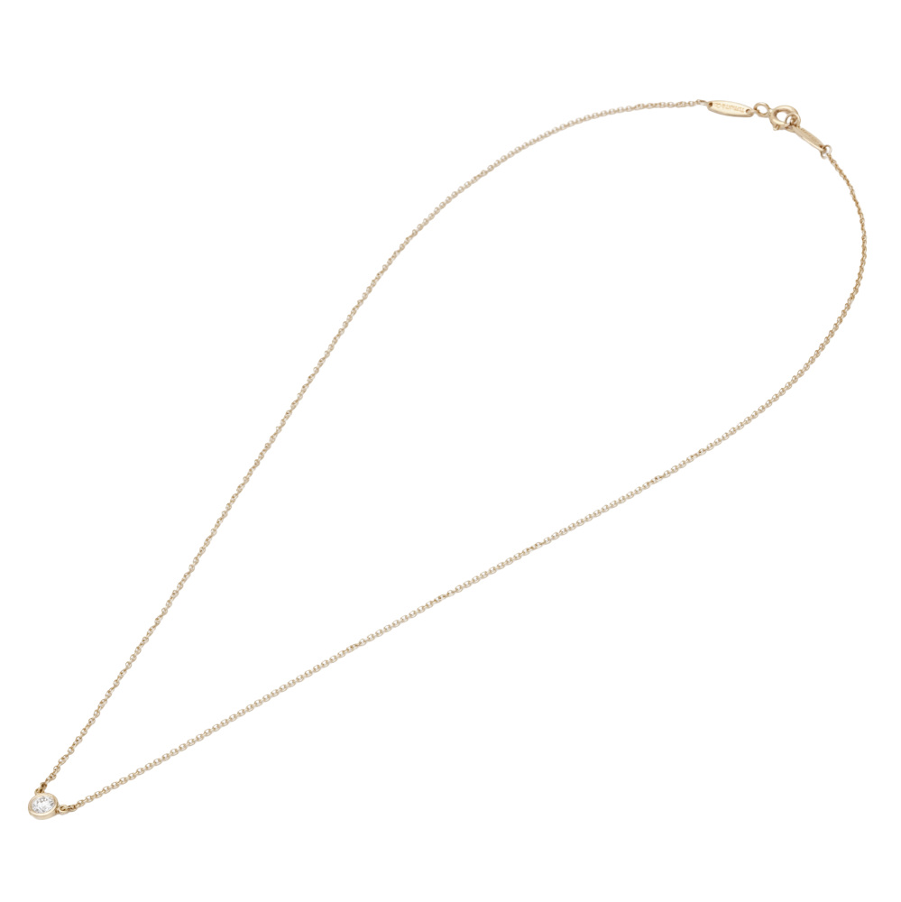 Tiffany & Co. By the Yard Necklace 18K Yellow Gold Diamond