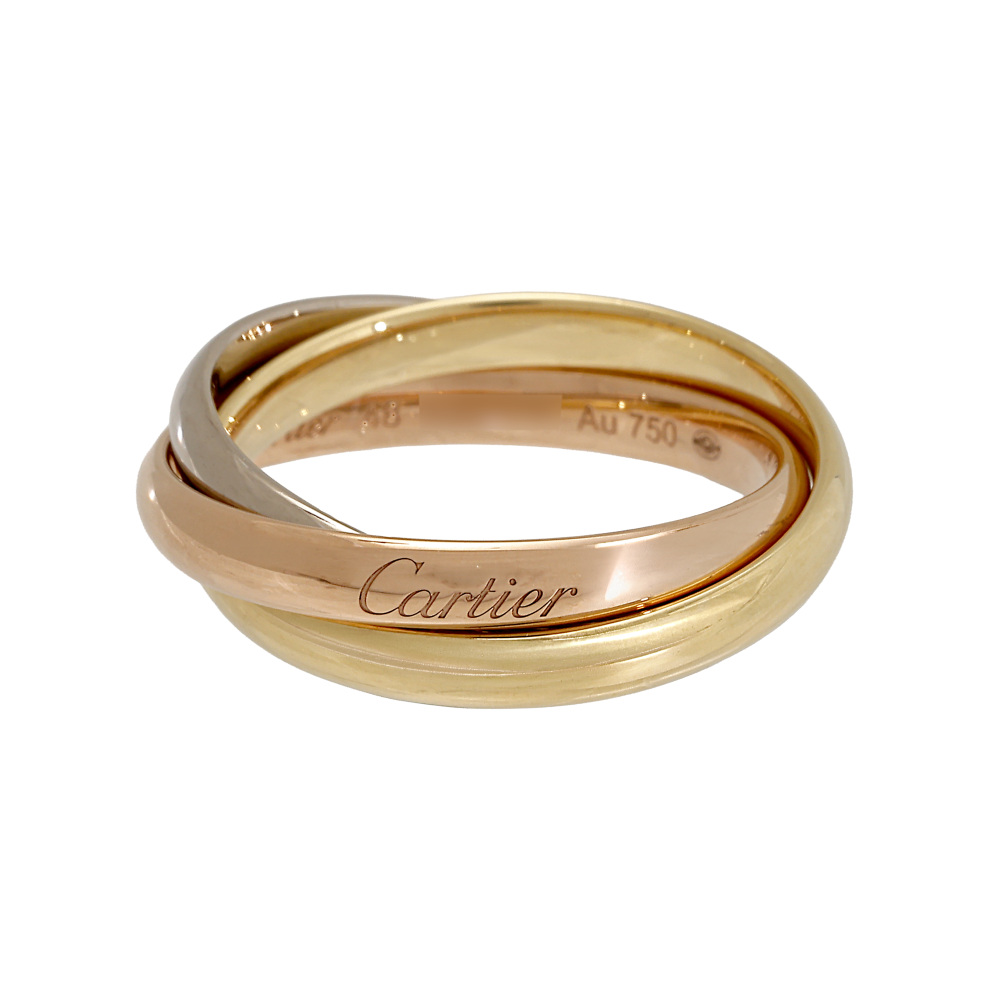 Cartier Trinity Ring Tri-Gold B4235100
