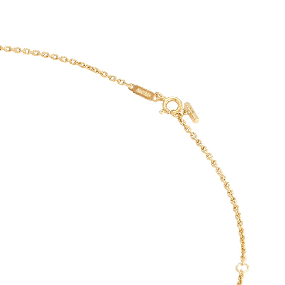 Tiffany & Co. Tiffany T Smile Necklace 18K Yellow Gold Diamond 67513215