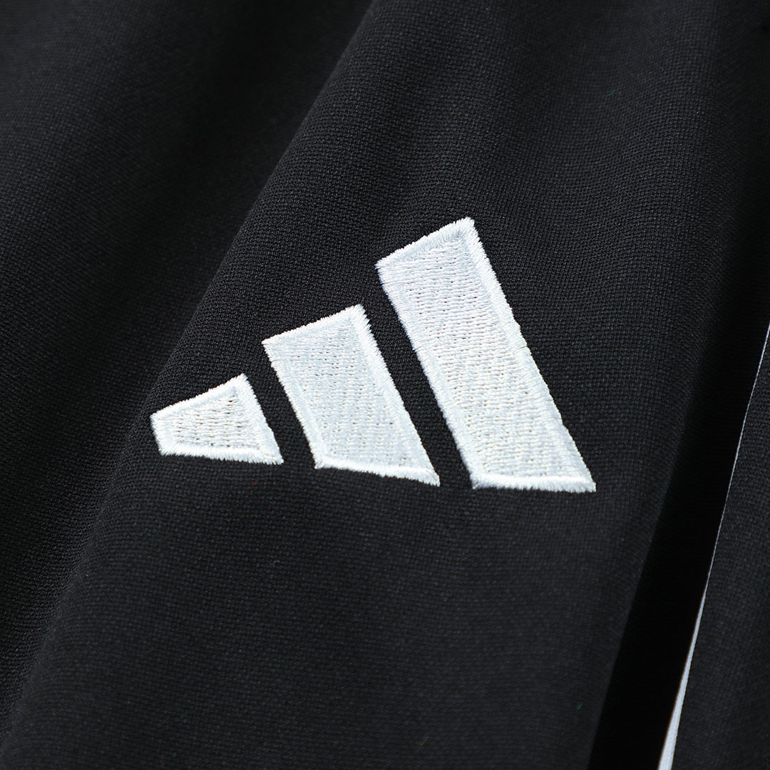 Real Madrid 1/4 Zip Tracksuit 2025/26 Kids Black