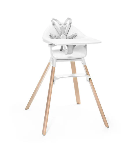 2026 Stokke® Clikk™ High Chair – All-in-One with Tray & Harness, Ergonomic Design, Tool-Free Assembly, Easy to Clean