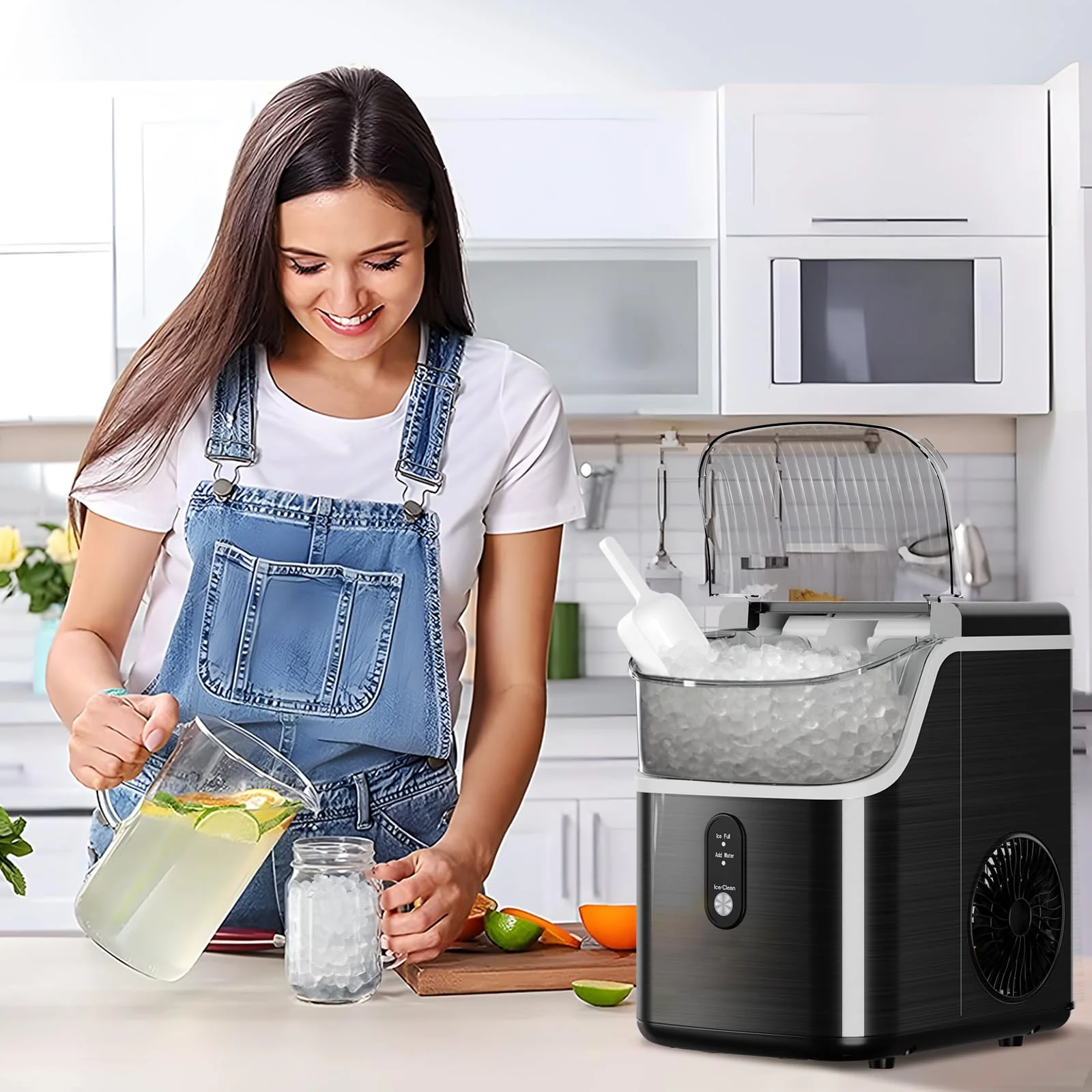 Kismile Nugget Countertop Ice Maker Z5815NB
