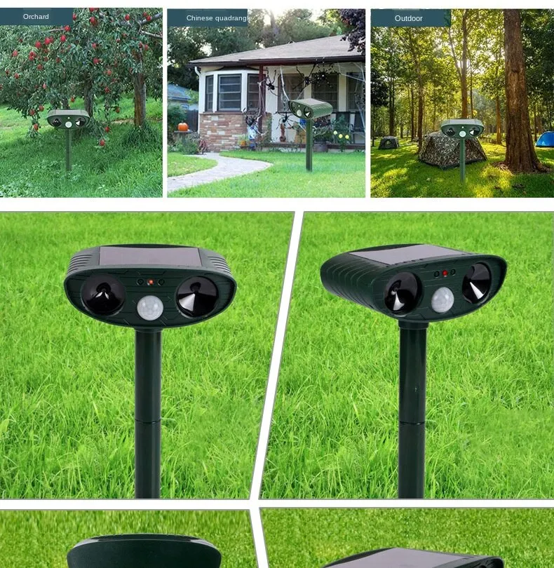 Best Ultrasonic Animal Pest Repellent Solar Powered
