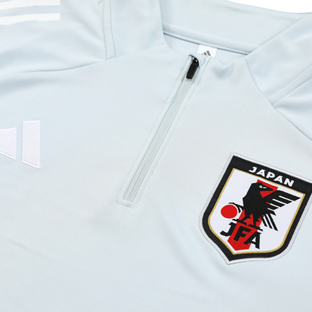 Japan 1/4 Zip Tracksuit 2026 Kids White