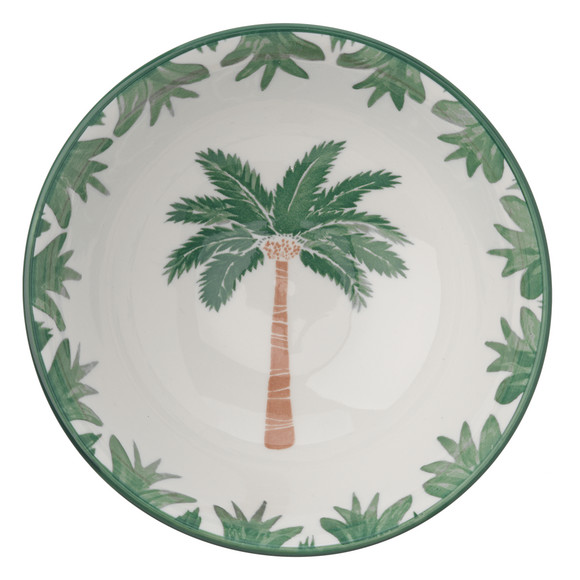 My Home Schale mit Palmen-Motiv
