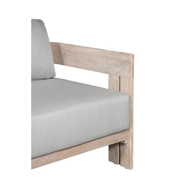 Paradiso Teak Wood Sofa Natural Look