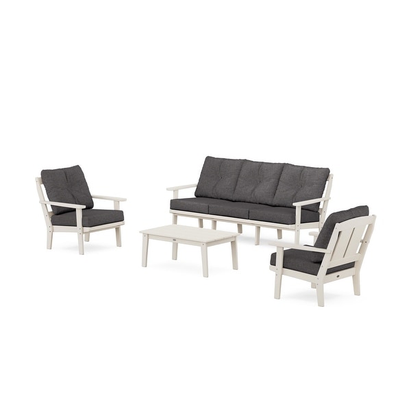 POLYWOOD Mission 4Piece Deep Seating Set with Sofa