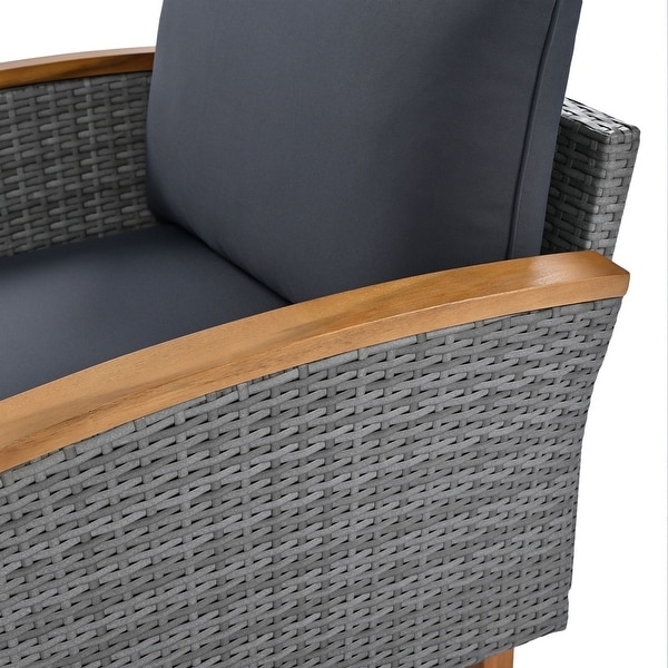 9Piece Patio Rattan Furniture Set