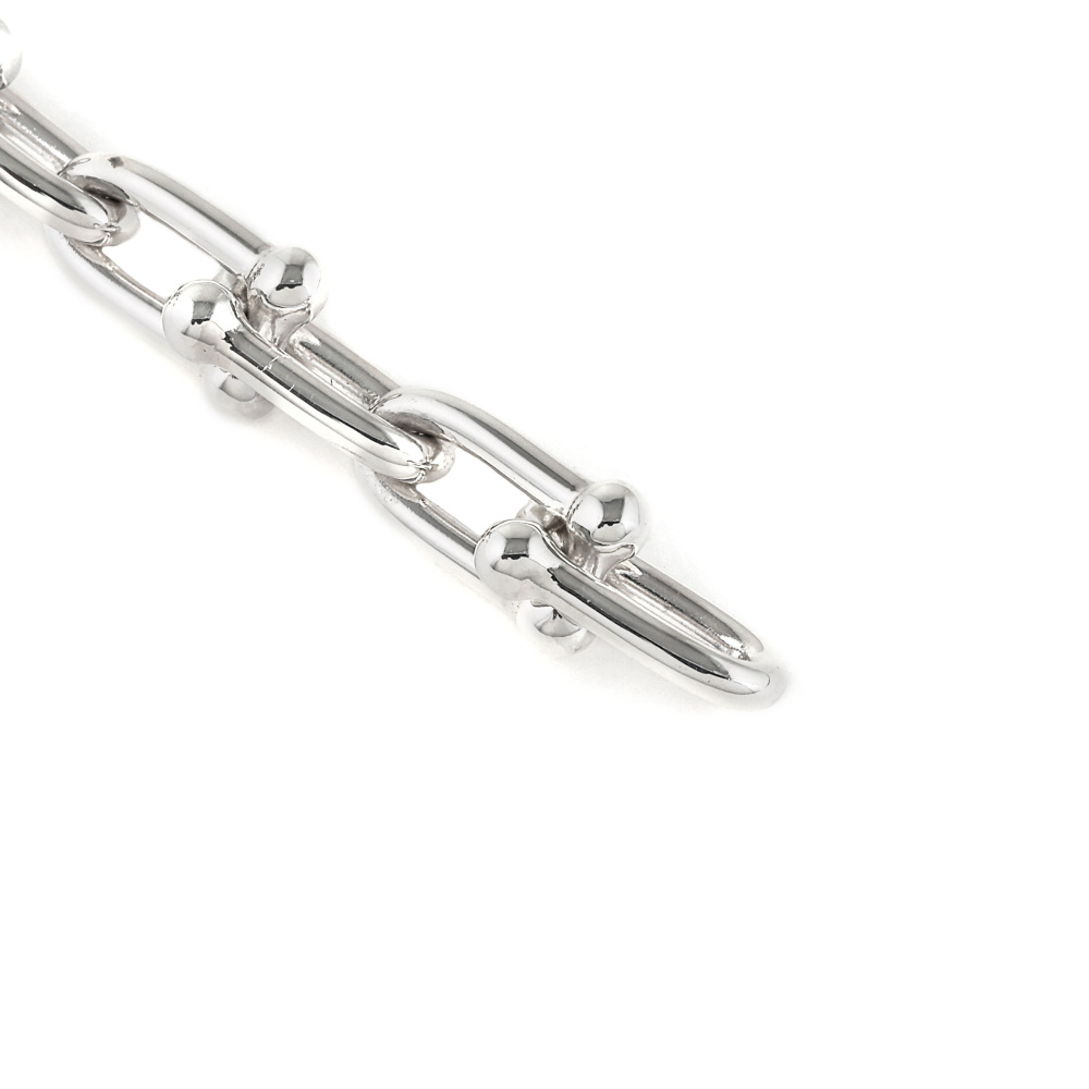 Tiffany & Co. Hardware Microlink Bracelet Sterling Silver 60417059