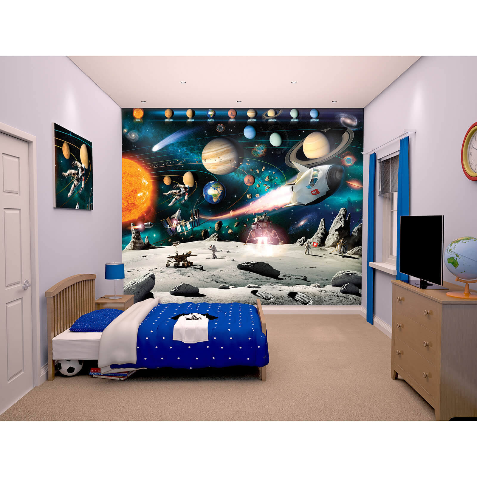 Walltastic Space Adventure Wall Mural