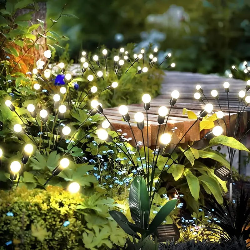 SolarGlow Solar-Powered Garden Light Set – 6-Piece Weatherproof Illumination Kit