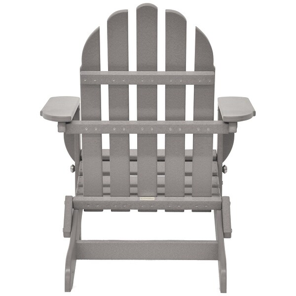 Nelson Recycled Plastic Folding Adirondack Chair by Havenside Home