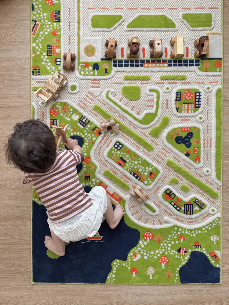CP104 - Kids Large Children's Carpet Washable! 