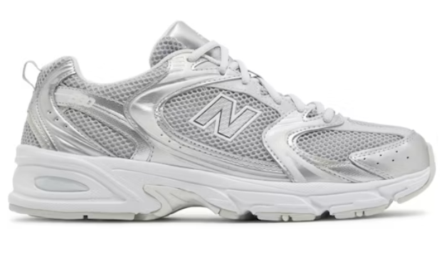 New Balance 530 Silver Metallic Moonbeam MR530RS Casual Running Shoes