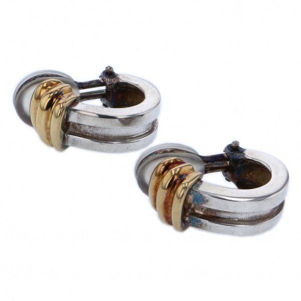 Tiffany & Co. Tiffany Earrings K18YG Yellow Gold En Silver 18K Yellow Gold & Sterling Silver