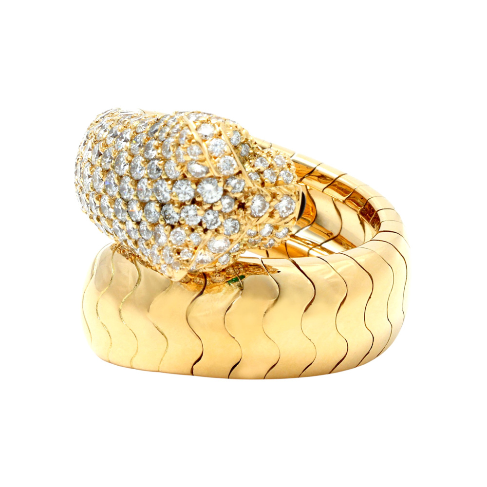 Cartier Panthère Lacalda Ring 18K Yellow Gold