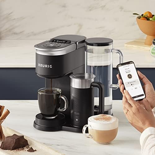 SMART Single Serve K-Cup Pod Coffee Maker, Black