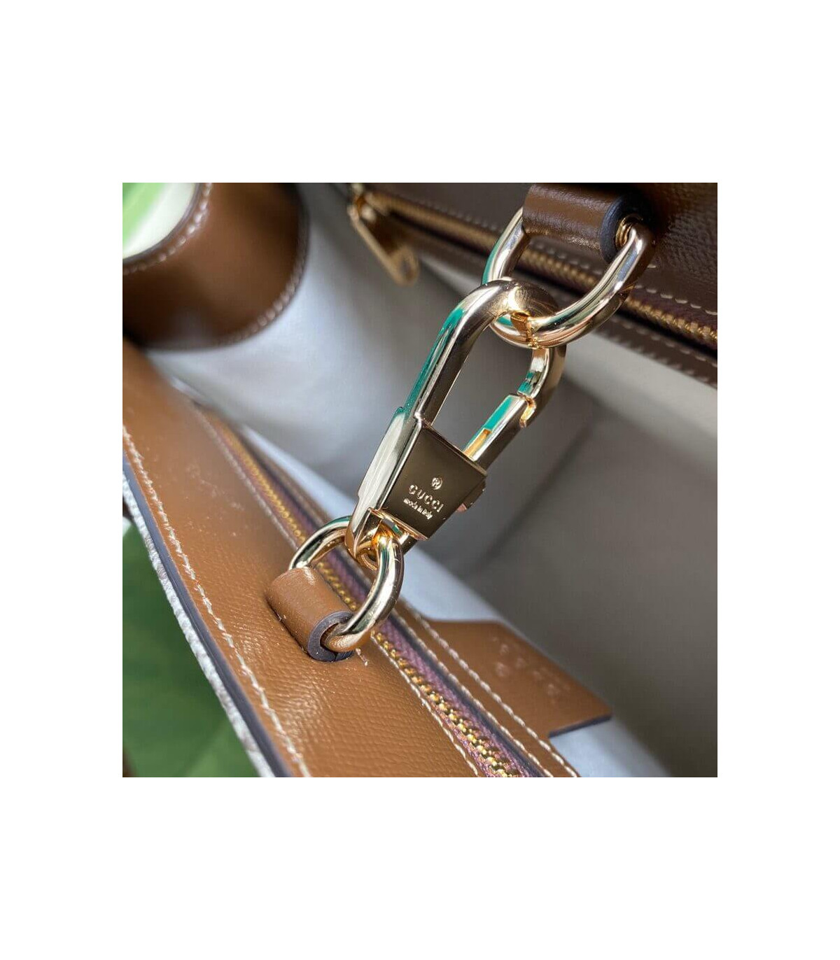 Gucci Tote Bag Small GG Supreme Marrone 31cm