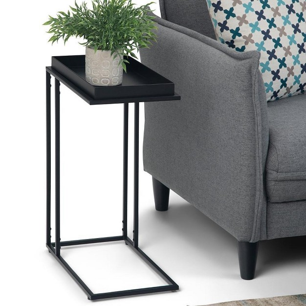 Simplihome Side Table Garner Black