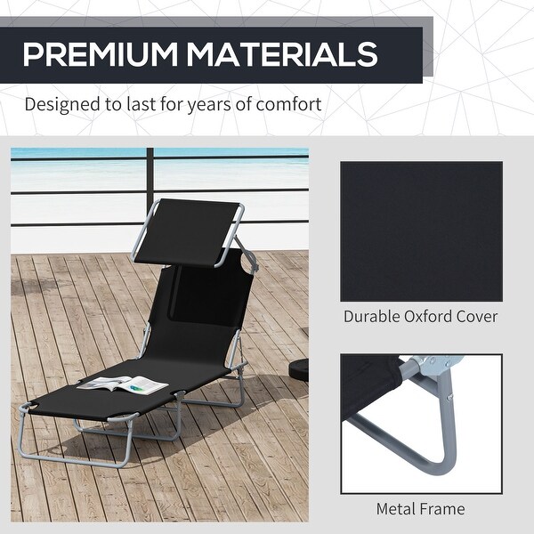 Adjustable Folding Chaise Lounge,Tanning Chair