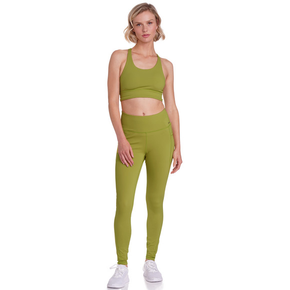 Gina Sports Damen Sport-Leggings mit Taschen