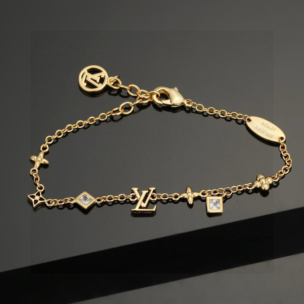 Louis Vuitton Letter Bracelet - cnluxepick