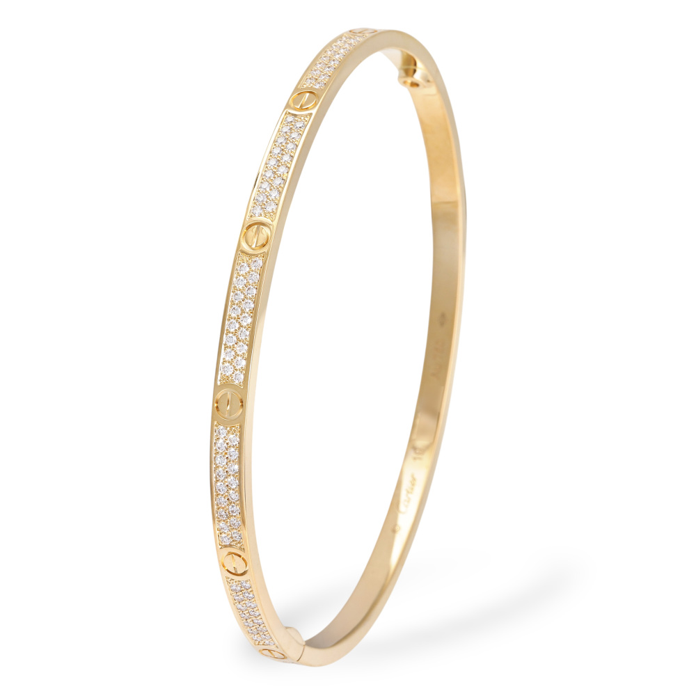 Cartier Love Bracelet 18K Yellow Gold Diamond N6726400