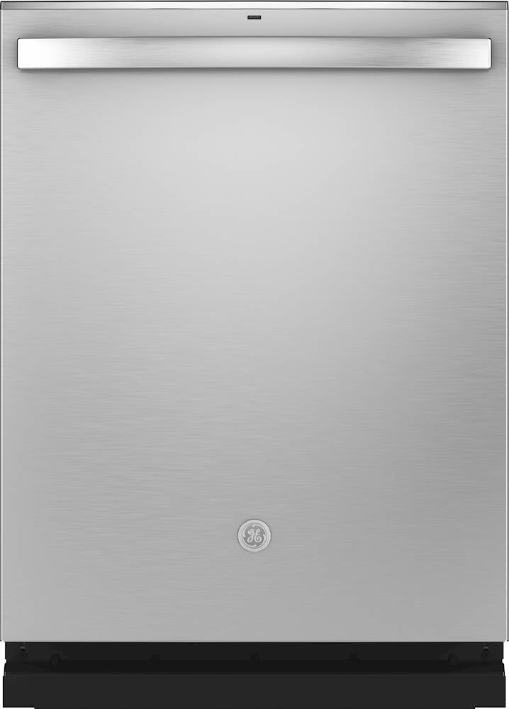 GE - Top Control Built-In Dishwasher with Stainless Steel Tub, Dry Boost, 48dBA - Stainless steel