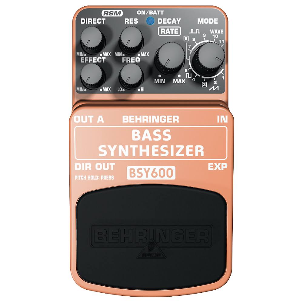 Behringer BSY600 Bass Synthesizer Effects Pedal