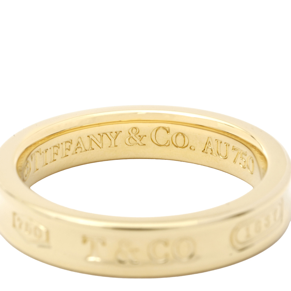 Tiffany & Co. 1837 Ring 18K Yellow Gold