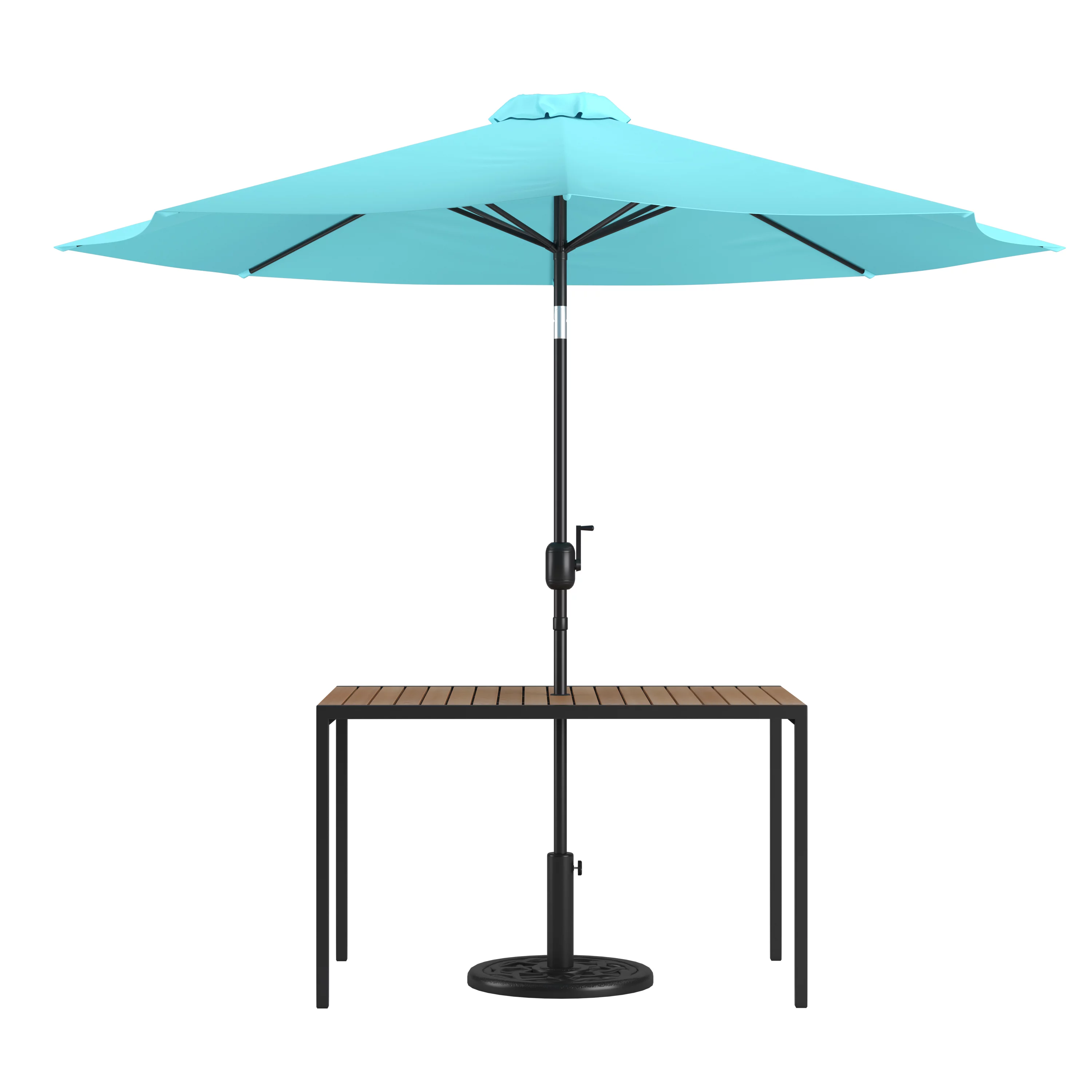BizChair 3 Piece Outdoor Patio Table Set - 30