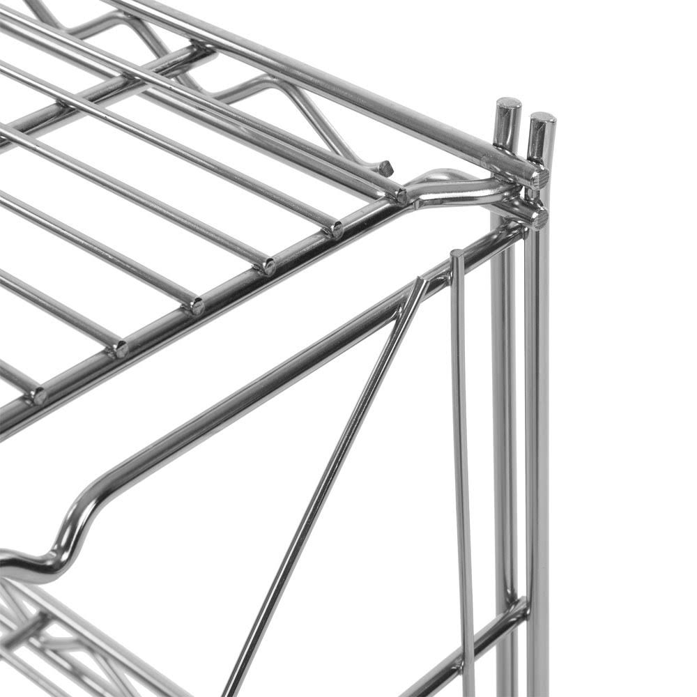 Metro Erecta 12WS12C 12x22 x 24x22 Chrome Shelf Wall Kit