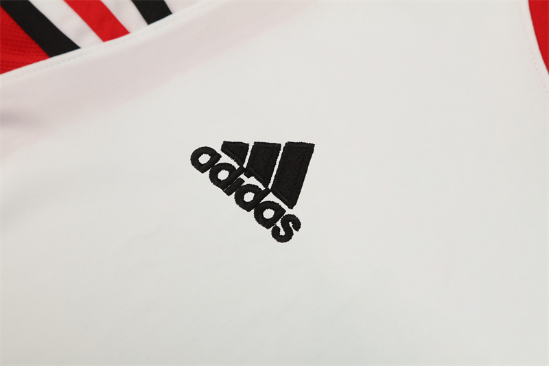 2003/04 AC Milan Retro Short Sleeves Training Jersey - White 4